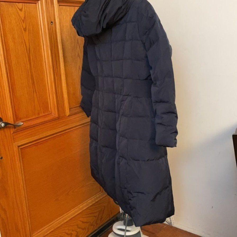 Box-Quilt Down Puffer Coat - Picture 7 of 8